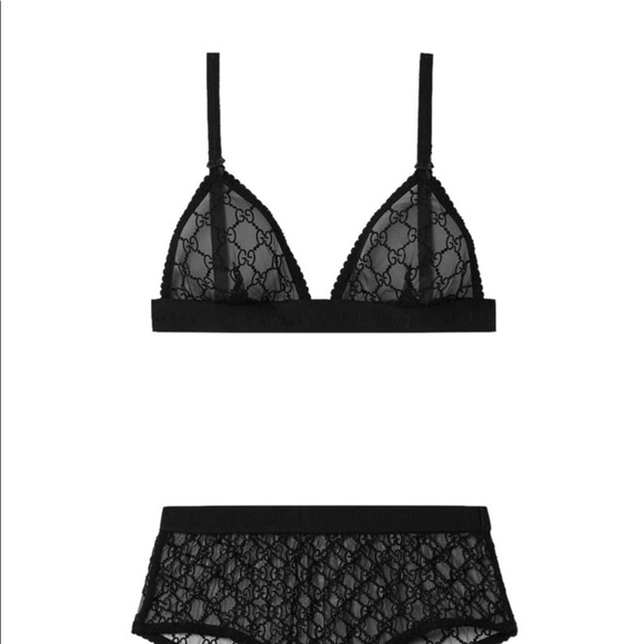 Gucci Other - ❌SOLD ON ❌Gucci Tulle Lingerie Set SIZE L